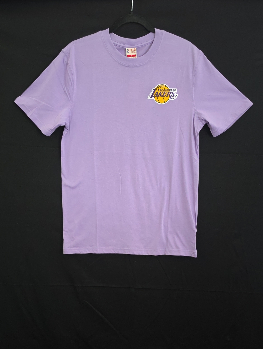 NBA Lavender Los Angeles Lakers Short Sleeve Tee